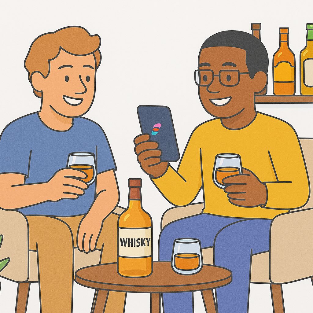 Track every whisky you try with Memolli